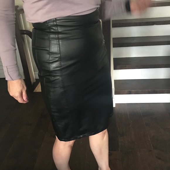 Max & Co Vegan leather skirt - Picture 1 of 2